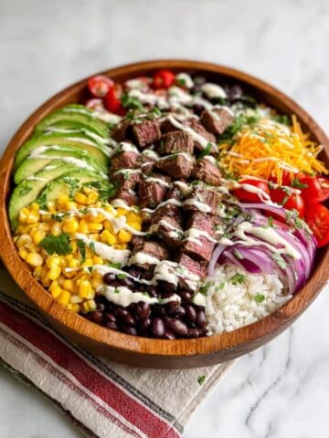 Cilantro Lime Steak Bowls Recipe