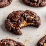 Peanut Butter Stuffed Chocolate Cookies Recipe