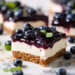 Classic Blueberry Cheesecake Bars Recipe
