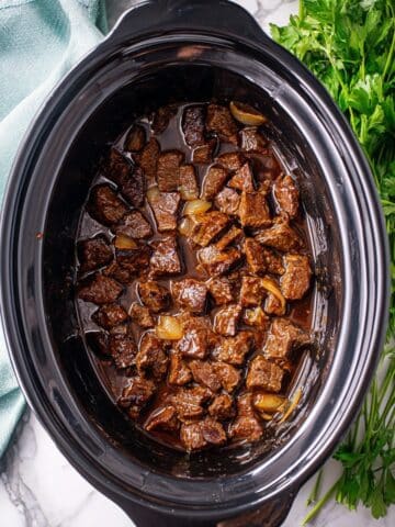 Slow Cooker Steak Bites Recipe