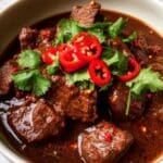 Slow Cooker Mexican Beef Stew with Dark Chocolate Recipe