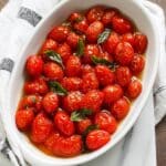 Roasted Cherry Tomatoes with Garlic and Balsamic Recipe