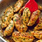 Easy Garlic Butter Chicken Tenders Recipe