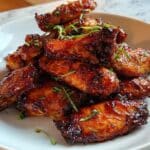 Pressure Cooker Honey Garlic Chicken Wings Recipe