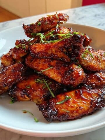 Pressure Cooker Honey Garlic Chicken Wings Recipe