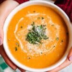 Creamy Tomato Basil Soup Recipe
