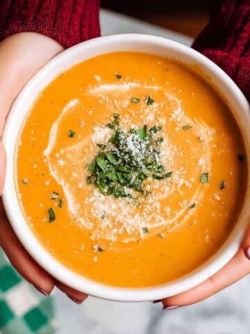 Creamy Tomato Basil Soup Recipe