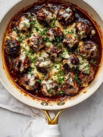 French Onion Meatballs Recipe