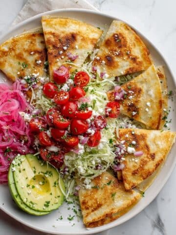 Baked Quesadillas with Turkey, Black Beans, and Fresh Pico Recipe