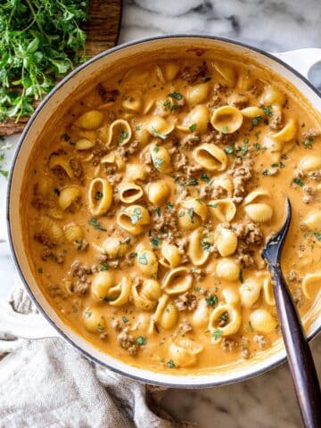 Healthier Homemade One Pot Hamburger Helper Recipe