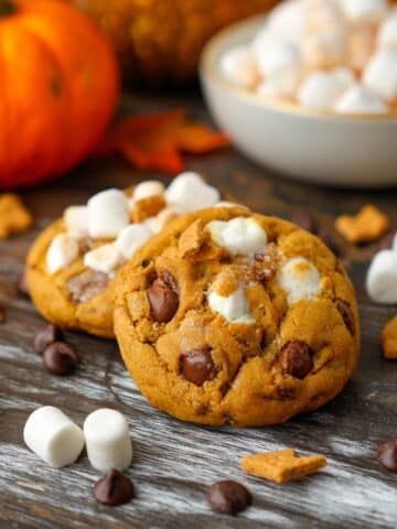 Pumpkin S'mores Cookies Recipe