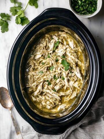 Crockpot Salsa Verde Chicken Recipe