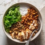 Sheet Pan Sun Dried Tomato Chicken and Chickpeas Recipe
