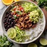 Sheet Pan Chicken Burrito Bowls Recipe