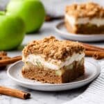 Apple Coffee Cake with Cream Cheese Streusel Recipe