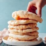 Pillowy Gluten-Free Brown Rice Flour Pita Recipe