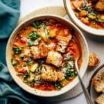 Creamy Tuscan White Bean & Kale Soup Recipe