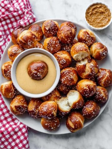 Soft Pretzel Bites Recipe