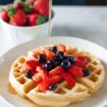 Healthier Dairy-Free Waffles Recipe