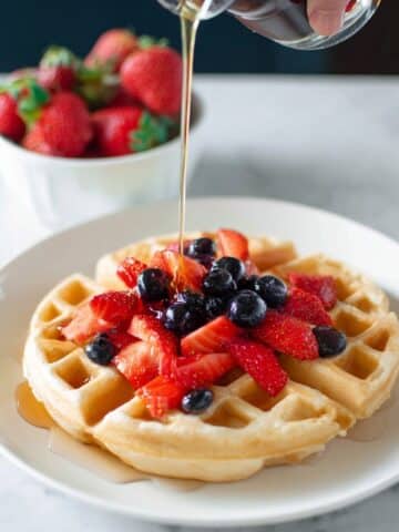 Healthier Dairy-Free Waffles Recipe