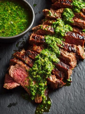 Air Fryer Skirt Steak with Lime and Soy Marinate Recipe