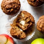 Healthy Whole Wheat Apple Muffins Recipe