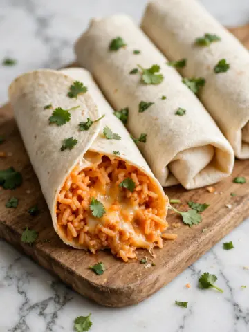 Refried Bean Burritos Recipe