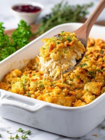 Chicken and Stuffing Casserole Recipe