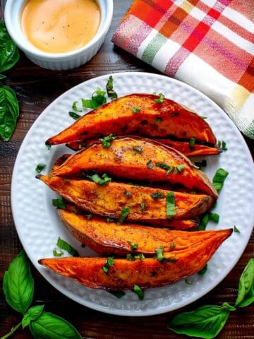 Extra Crispy Sweet Potato Wedges Recipe