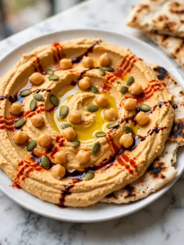 Pumpkin Chipotle Hummus Recipe