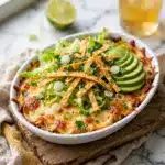 Mix and Bake Chicken Taco Casserole Recipe