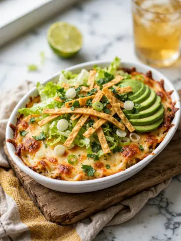 Mix and Bake Chicken Taco Casserole Recipe