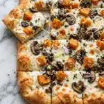 Butternut Squash & Mushroom Puff Pastry Tart Recipe