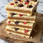Reese's Pieces Peanut Butter White Chocolate Bark Recipe