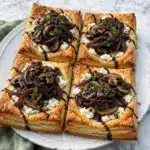 Mushroom Puff Pastry Tarts Recipe