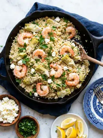 Mediterranean Shrimp Couscous Recipe