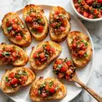 Bruschetta with Fresh Tomato and Basil Recipe