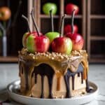 Salted Caramel Apple Snickers Cake Recipe