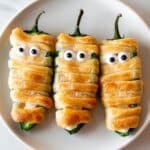 Mummy Jalapeno Pepper Poppers Recipe