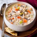 Creamy Chicken and Wild Rice Soup Recipe